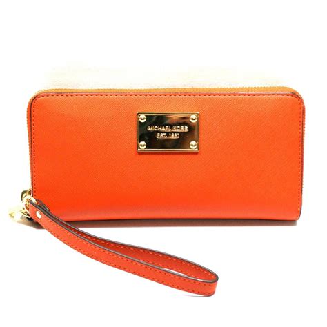 michael kors orange bag ebay|Michael Kors orange wallet.